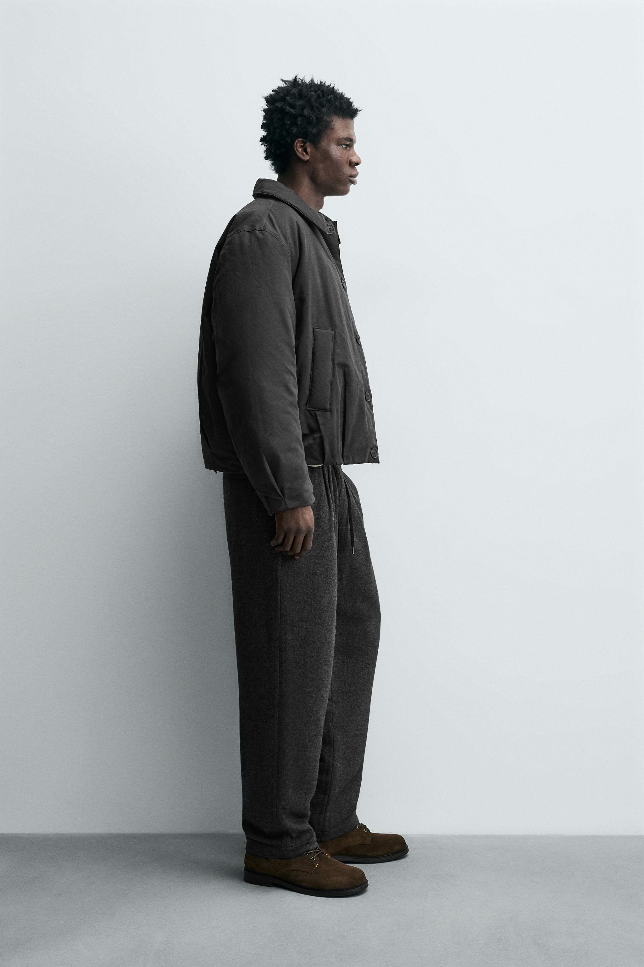 QUILTED CROPPED FIT JACKET